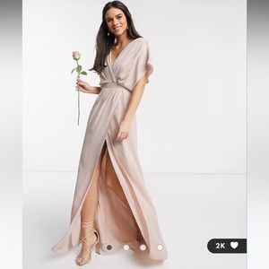 ASOS Blush Bridesmaid Dress-Worn Once